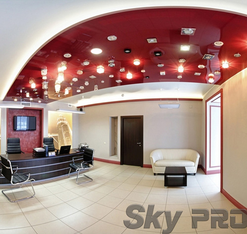 светильники в офисе SkyPRO в Санкт-Петербурге